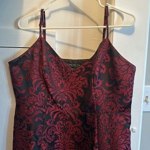 Black & Red Lace Dress
